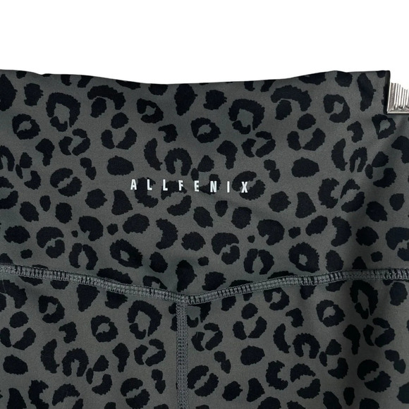 All Fenix Anthropologie Jagger Leopard Print Leggings in Grey/Black Size S - Picture 10 of 11